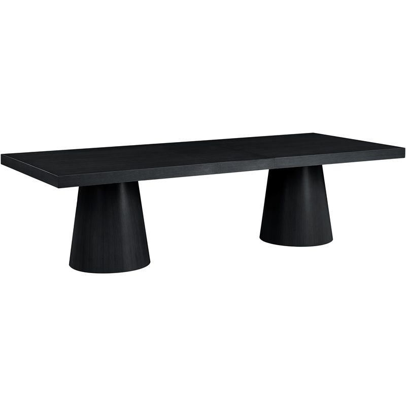Meridian Furniture Tavolo Black Oak Veneer Dining Table