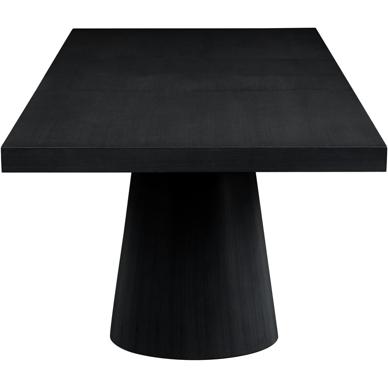 Meridian Furniture Tavolo Black Oak Veneer Dining Table
