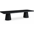 Meridian Furniture Tavolo Black Oak Veneer Dining Table