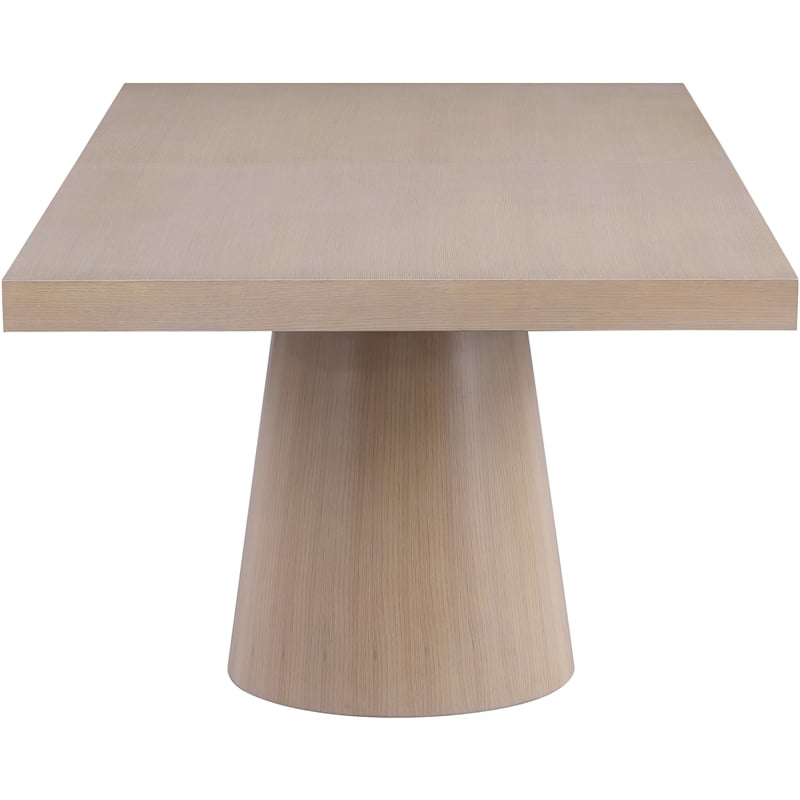 Meridian Furniture Tavolo Natural Oak Veneer Dining Table