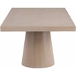 Meridian Furniture Tavolo Natural Oak Veneer Dining Table