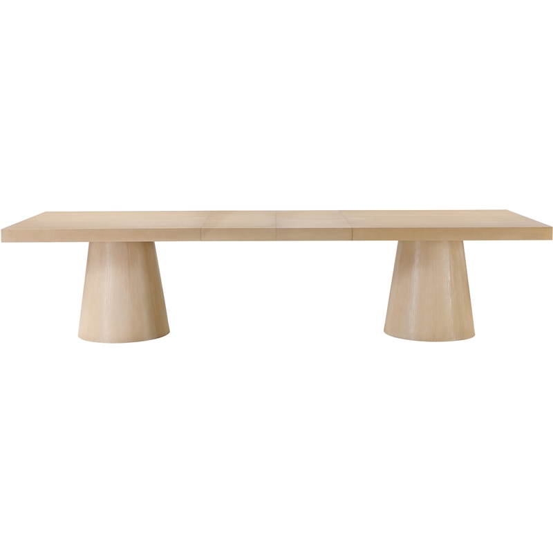 Meridian Furniture Tavolo Natural Oak Veneer Dining Table