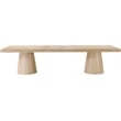 Meridian Furniture Tavolo Natural Oak Veneer Dining Table