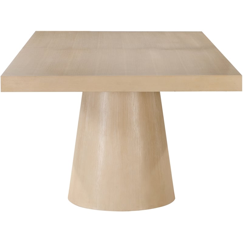 Meridian Furniture Tavolo Natural Oak Veneer Dining Table
