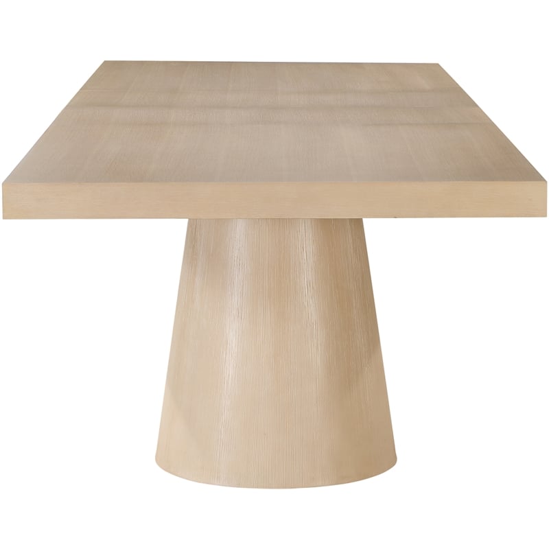 Meridian Furniture Tavolo Natural Oak Veneer Dining Table
