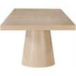 Meridian Furniture Tavolo Natural Oak Veneer Dining Table