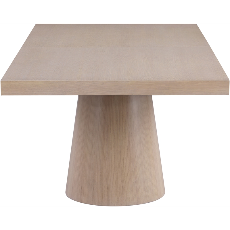 Meridian Furniture Tavolo Natural Oak Veneer Dining Table