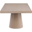 Meridian Furniture Tavolo Natural Oak Veneer Dining Table