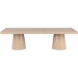 Meridian Furniture Tavolo Natural Oak Veneer Dining Table
