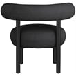 Meridian Furniture Bordeaux Black Boucle Fabric Accent Chair