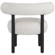 Meridian Furniture Bordeaux Cream Boucle Fabric Accent Chair
