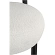 Meridian Furniture Bordeaux Cream Boucle Fabric Accent Chair