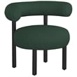 Meridian Furniture Bordeaux Green Boucle Fabric Accent Chair