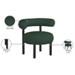 Meridian Furniture Bordeaux Green Boucle Fabric Accent Chair