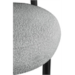 Meridian Furniture Bordeaux Grey Boucle Fabric Accent Chair