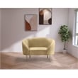 Meridian Furniture Ritz Camel Velvet Accent Chair