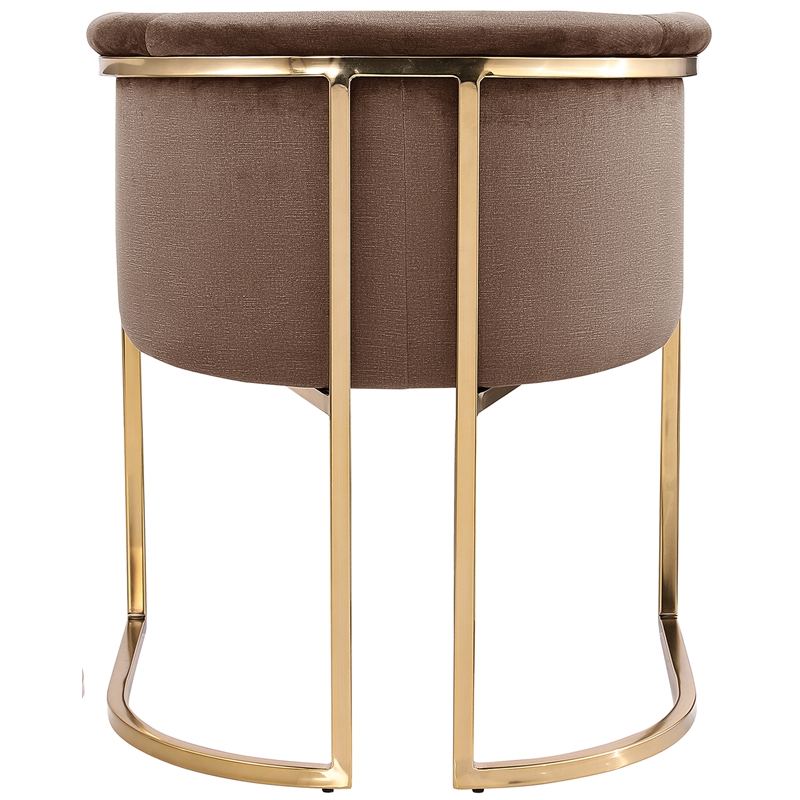 Meridian Furniture Tierra Brown Velvet Dining Chair
