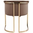 Meridian Furniture Tierra Brown Velvet Dining Chair