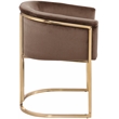Meridian Furniture Tierra Brown Velvet Dining Chair