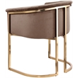 Meridian Furniture Tierra Brown Velvet Dining Chair