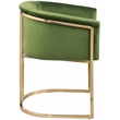 Meridian Furniture Tierra Olive Velvet Dining Chair