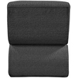 Meridian Furniture Desiree Black Boucle Fabric Accent Chair