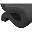 Meridian Furniture Desiree Black Boucle Fabric Accent Chair