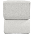 Meridian Furniture Desiree Cream Boucle Fabric Accent Chair