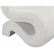 Meridian Furniture Desiree Cream Boucle Fabric Accent Chair
