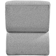 Meridian Furniture Desiree Grey Boucle Fabric Accent Chair