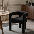 Meridian Furniture Athena Black Velvet Dining Chair