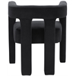 Meridian Furniture Athena Black Velvet Dining Chair