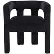 Meridian Furniture Athena Black Velvet Dining Chair