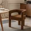Meridian Furniture Athena Brown Velvet Dining Chair
