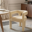 Meridian Furniture Athena Camel Velvet Dining Chair