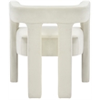 Meridian Furniture Athena Cream Velvet Dining Chair