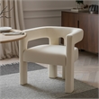 Meridian Furniture Athena Cream Velvet Dining Chair
