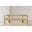 Meridian Furniture Athena Camel Velvet Bench