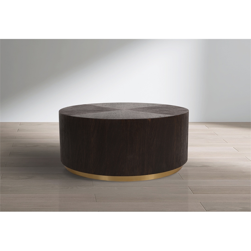 Meridian Furniture Nile Brown Oak Coffee Table