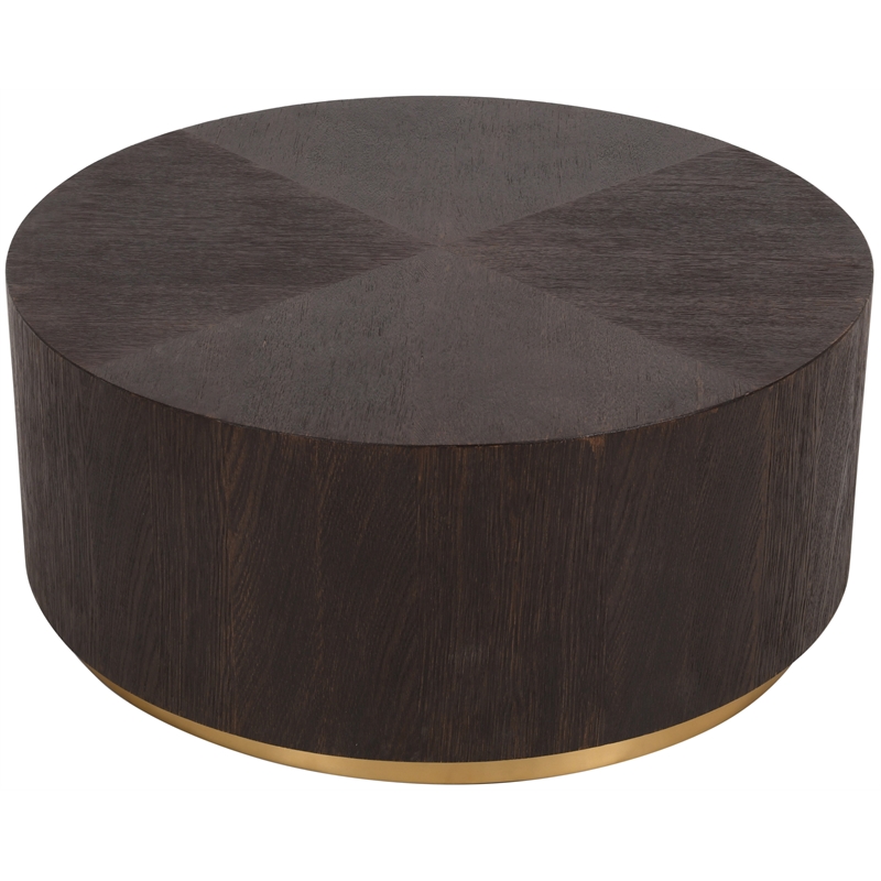 Meridian Furniture Nile Brown Oak Coffee Table