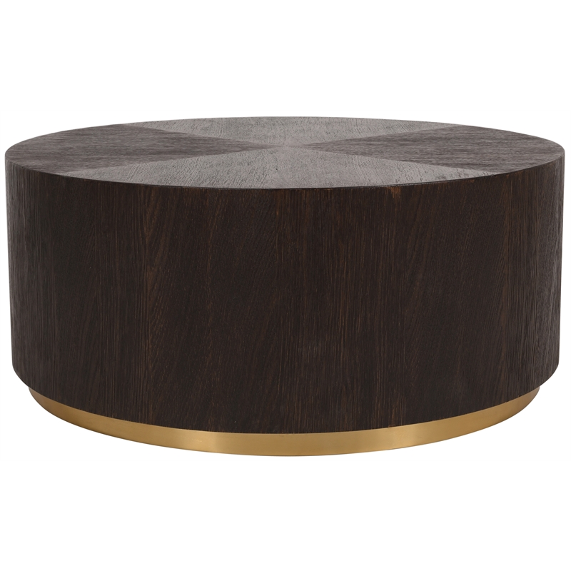 Meridian Furniture Nile Brown Oak Coffee Table