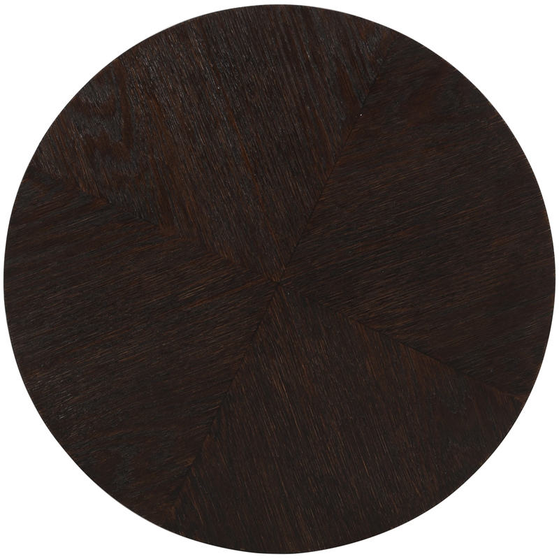 Meridian Furniture Nile Brown Oak End Table
