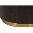 Meridian Furniture Nile Brown Oak End Table