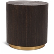 Meridian Furniture Nile Brown Oak End Table