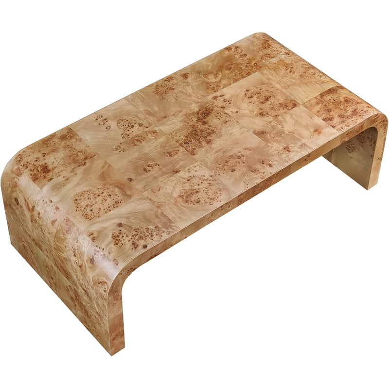 Meridian Furniture Cresthill Natural Ash Coffee Table