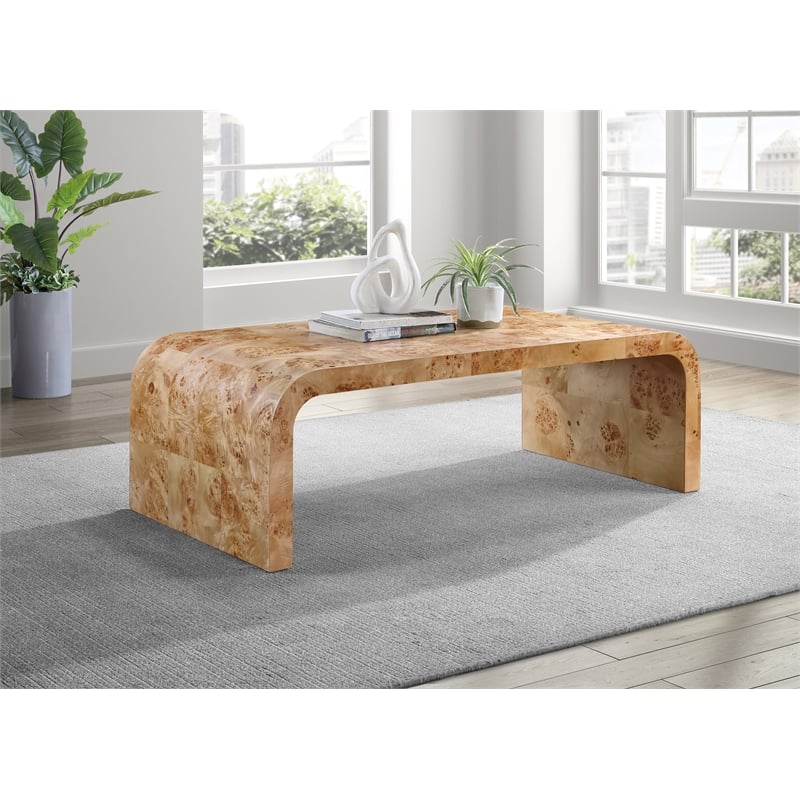 Meridian Furniture Cresthill Natural Ash Coffee Table