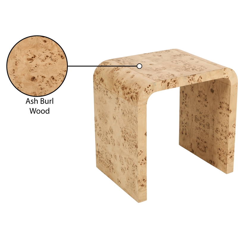 Meridian Furniture Cresthill Natural Ash End Table