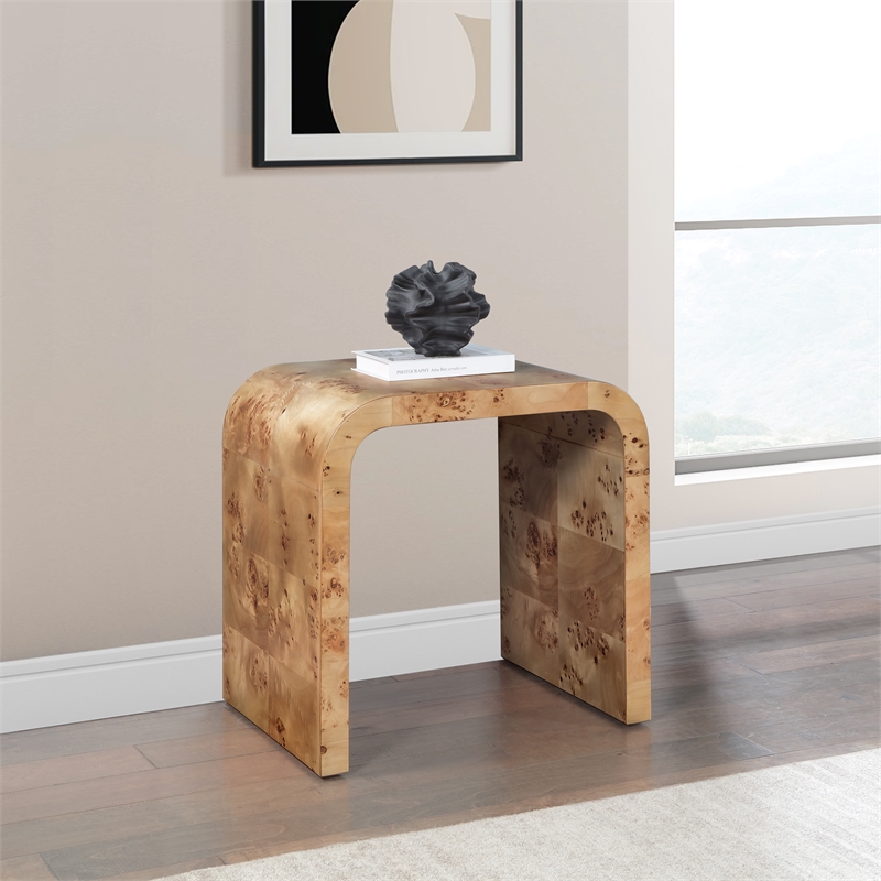 Meridian Furniture Cresthill Natural Ash End Table