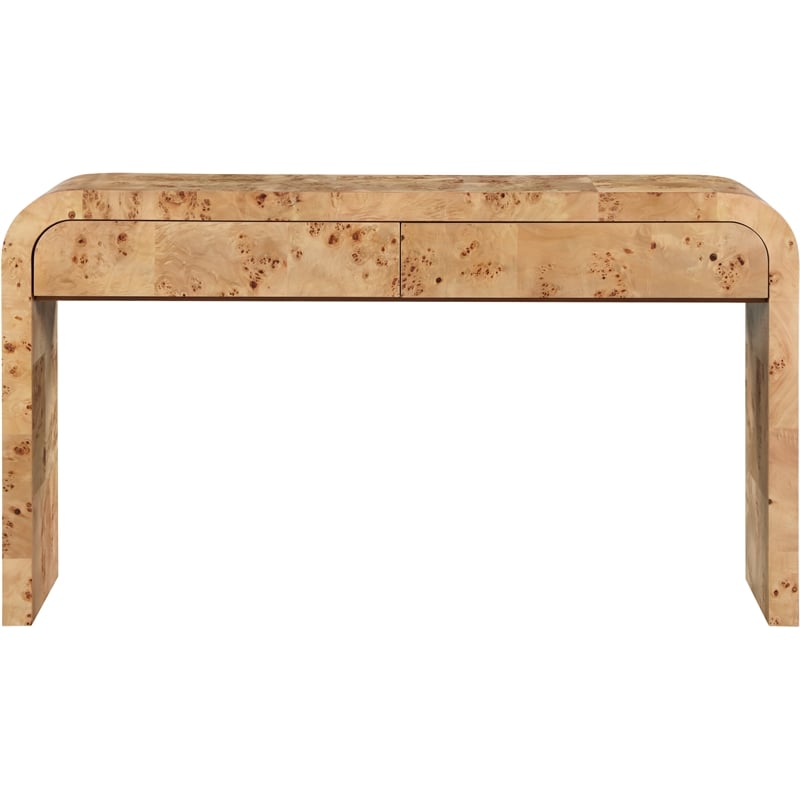 Meridian Furniture Cresthill Natural Ash Console Table
