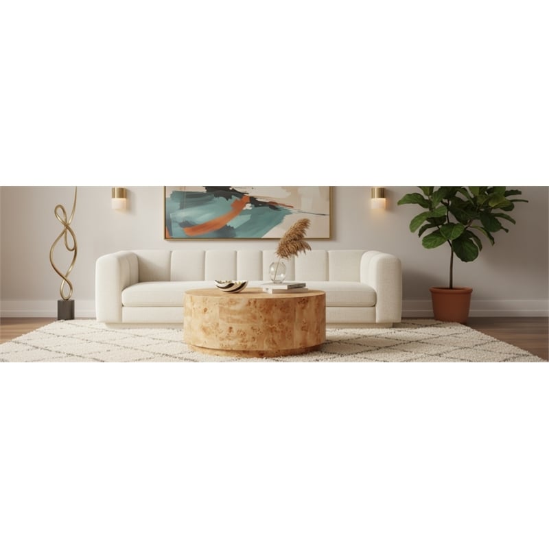 Meridian Furniture Burl Round 36